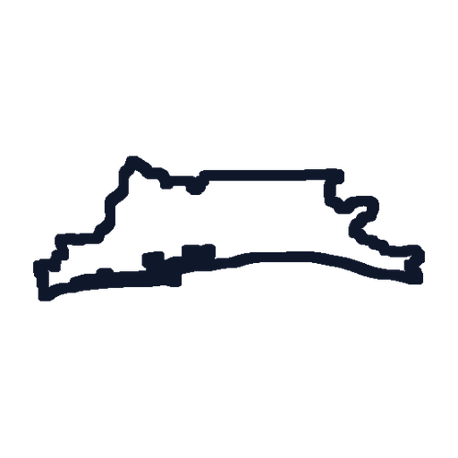Lagos map outline