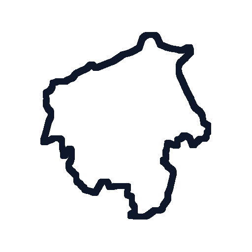 Ibadan map outline